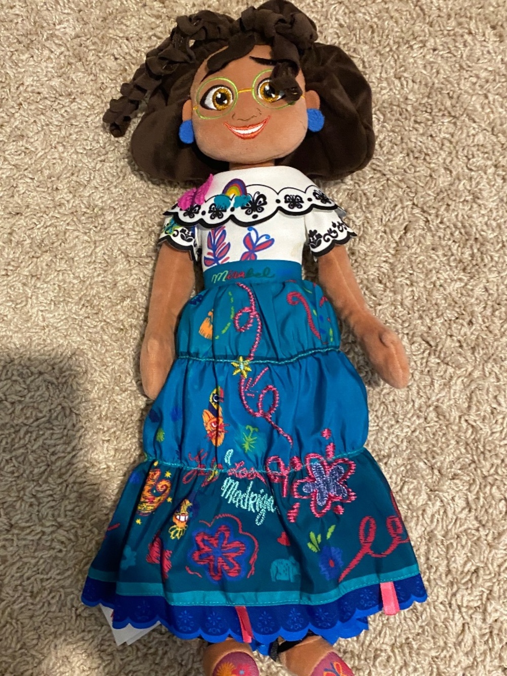 Mirabel Plush doll from Disney movie Encanto